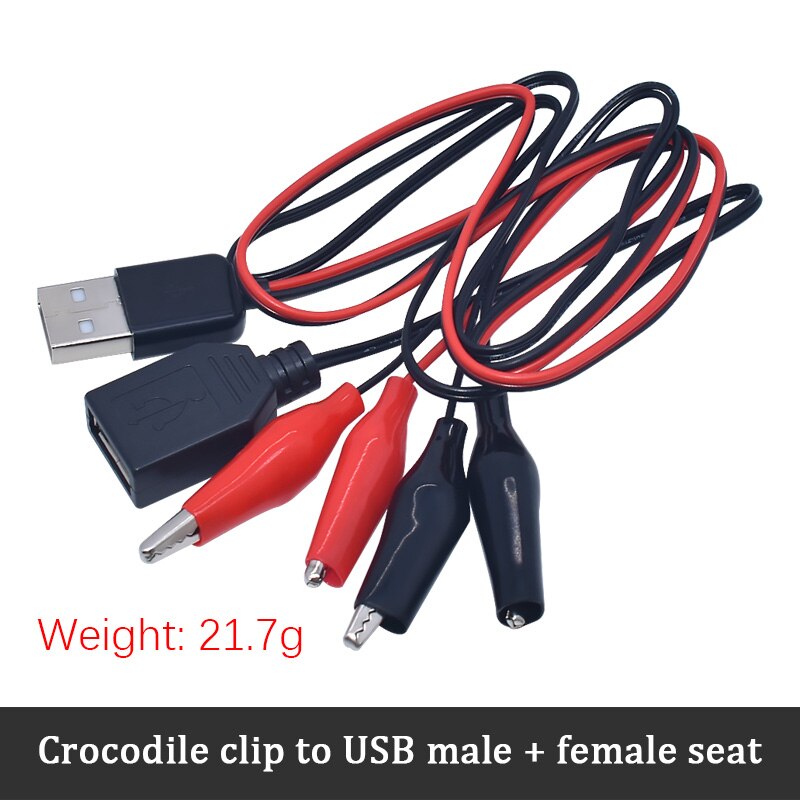 

Тестовые зажимы типа «крокодил» для USB-разъема «папа-мама», кабель, электрический зажим «крокодил», адаптер для удлинителя источника питания