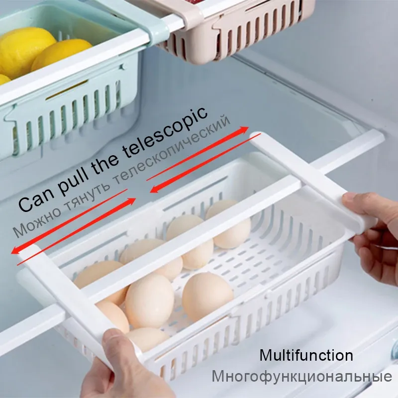 

Регулируемый стеллаж для холодильника For2 kitchen rack