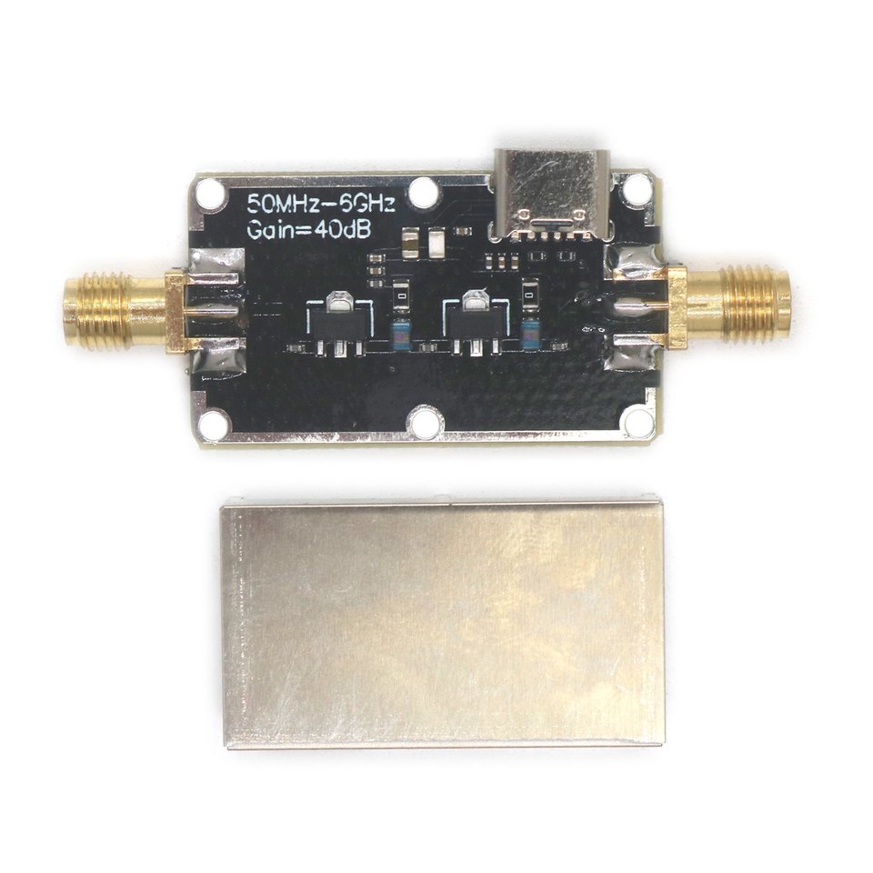 

DykbRadio Усилитель сигнала TYPE-C USB 50Mhz-6Ghz 10DB-40DB