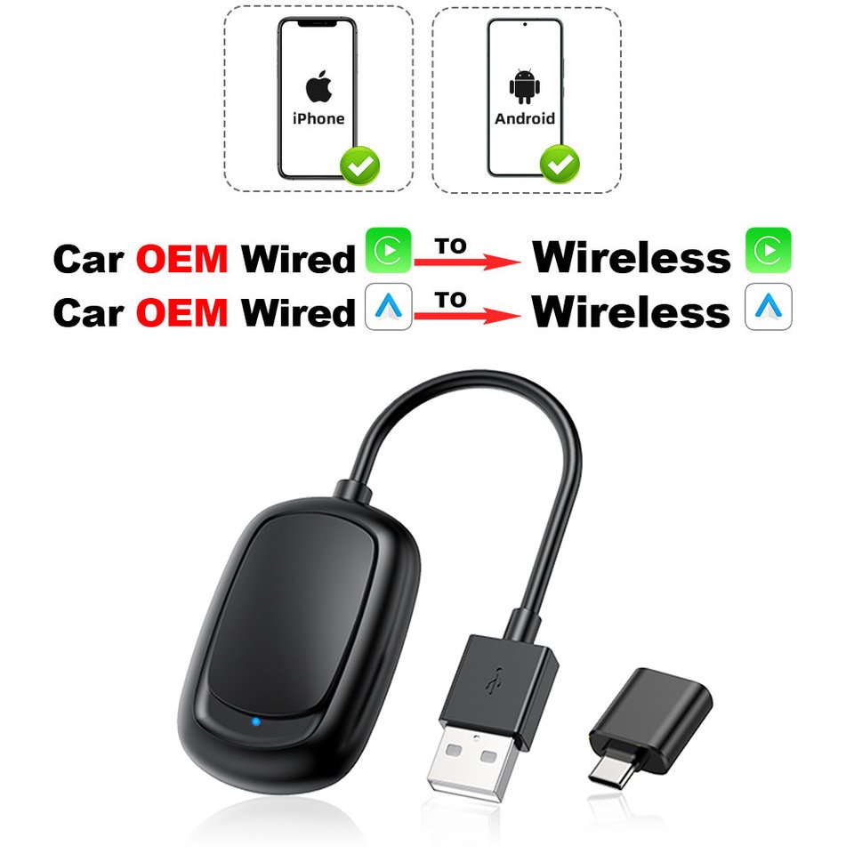 

TIMEKNOW Carplay беспроводной адаптер авто беспроводной Carplay Dongle для Iphone Car play Ai Box для Mercedes Mazda Citroen Chevrolet