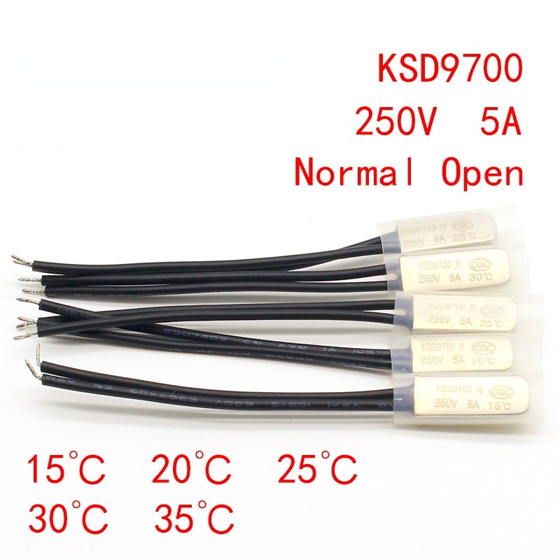 

Терморегулятор KSD9700 FAMCDI 250В 5А