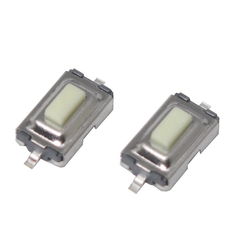 

【200-50 шт.】3*6*2,5 мм 3*6*2,5H 3x6x2,5 мм 2Pin SMD белый кнопочный переключатель микропереключатель тактовый переключатель для печатной платы