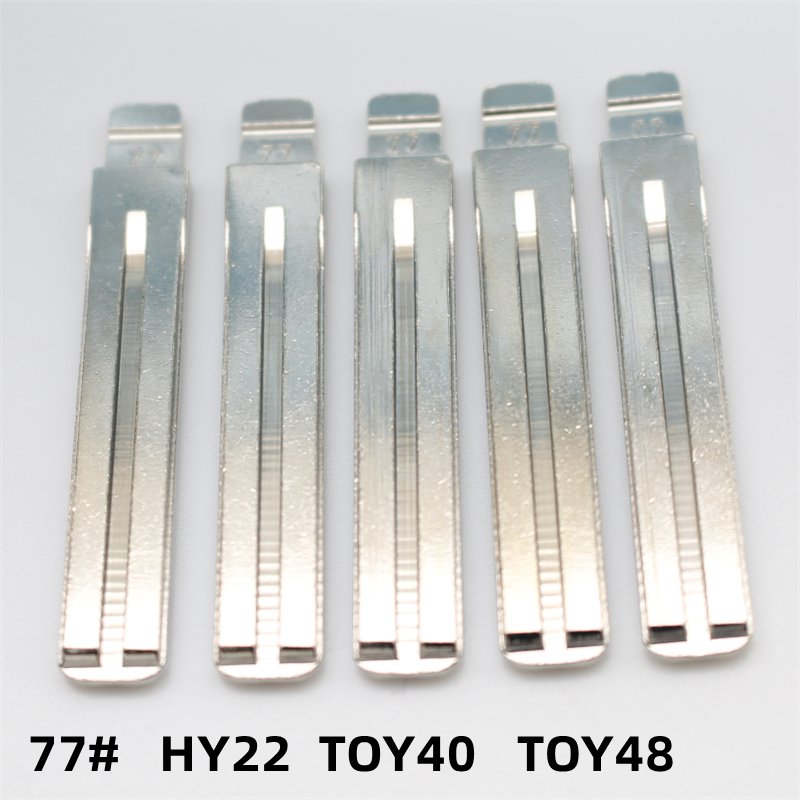 

XIEAILI 50 шт. 77 # HY22 TOY40 TOY48 металлические необработанные фотообои для Hyundai IX35 для Toyota для Lexus для Keydiy KD Xhorse