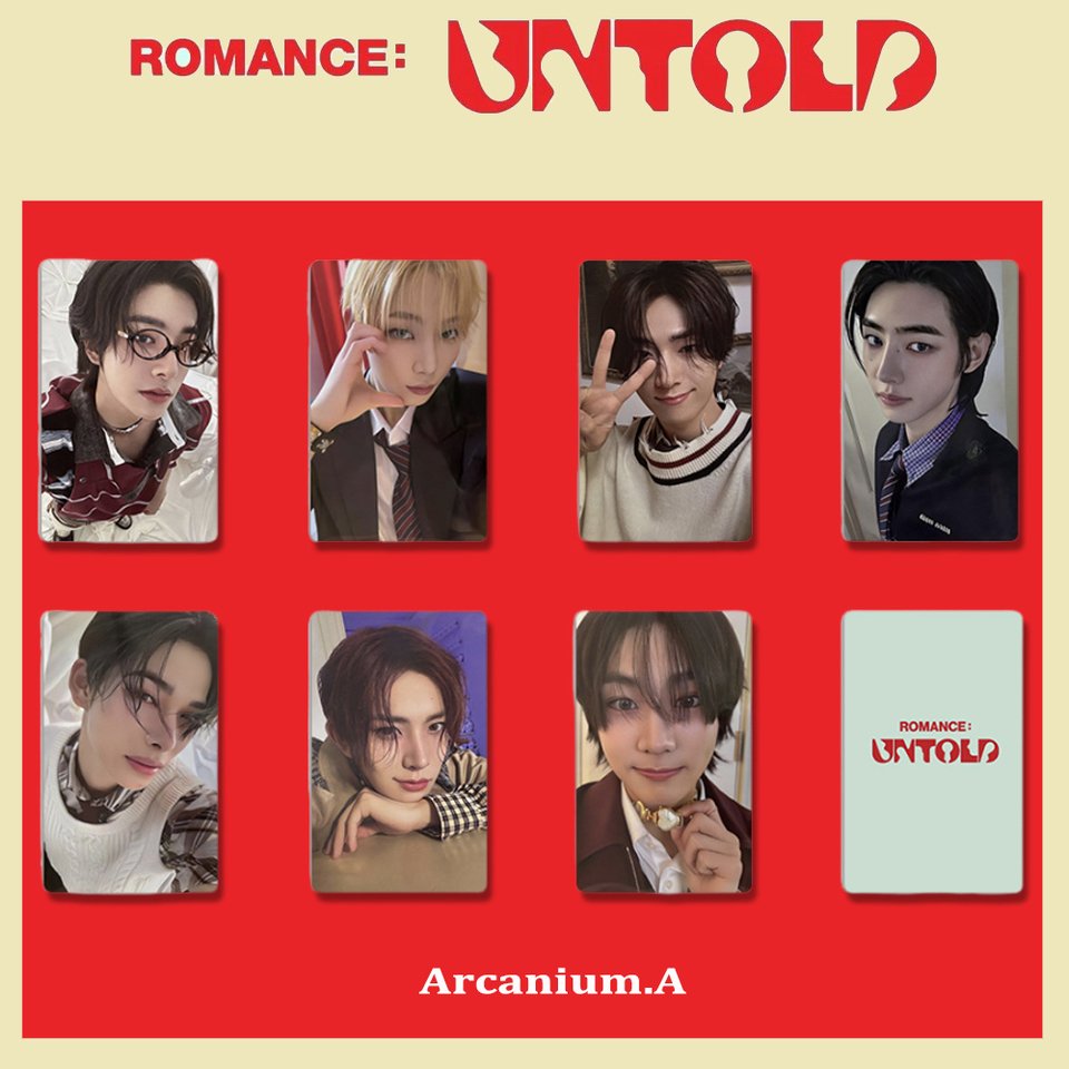 

Kpop Boys Idol ROMANCE UNTOLD Lomo Карты