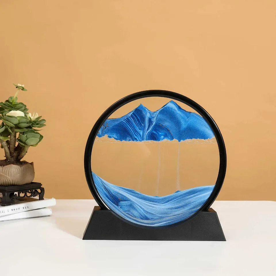 

Живые песочные часы 3D