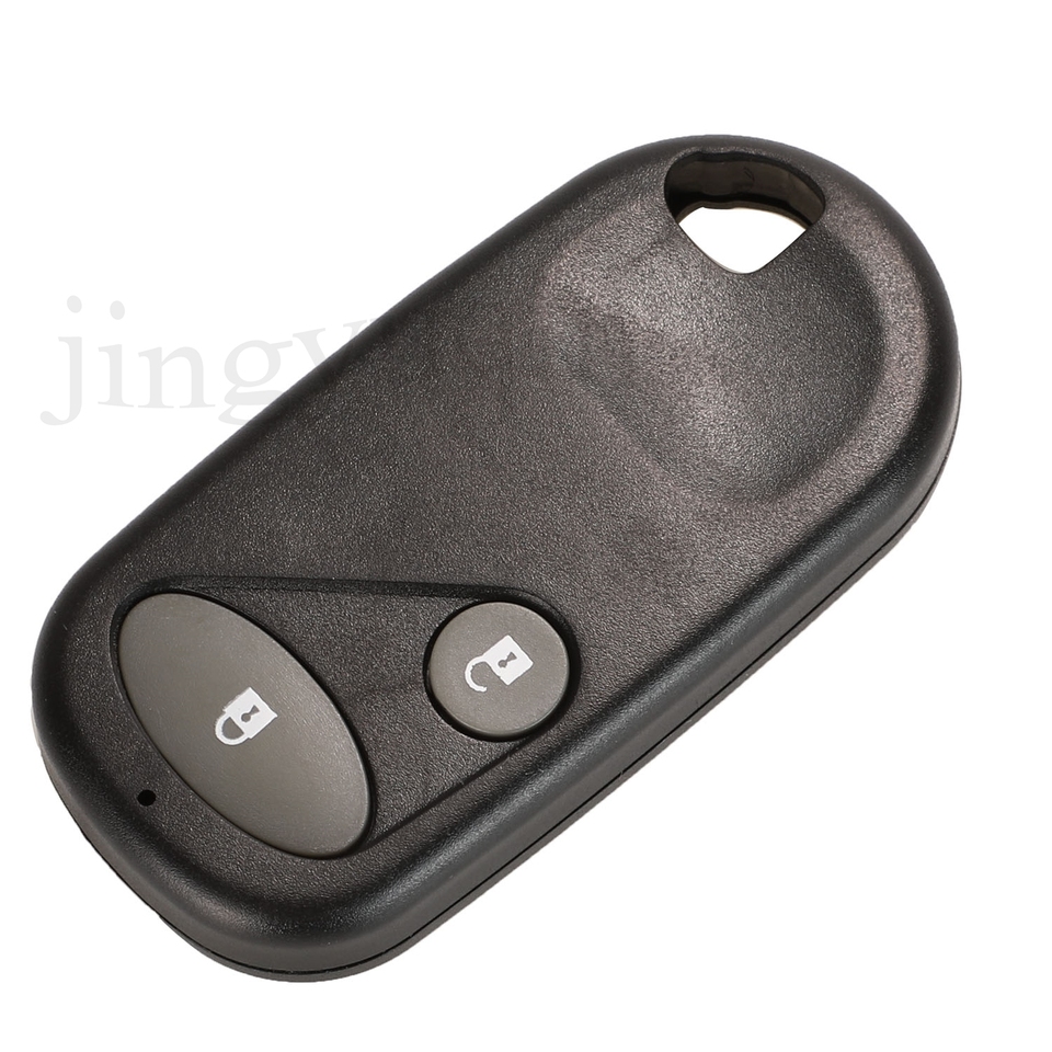 

Jingyuqin корпус автомобильного ключа для Honda Civic CRV S2000 Accord Jazz Fit Odyssey 2/3/4 кнопки чехол для дистанционного ключа без ключа брелок