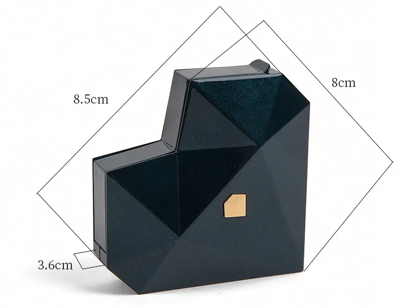 

exquisite Heart Shaped ring box Creative automatically open proposal box Weding Ceremony Storage jewelry packaging Case Gift