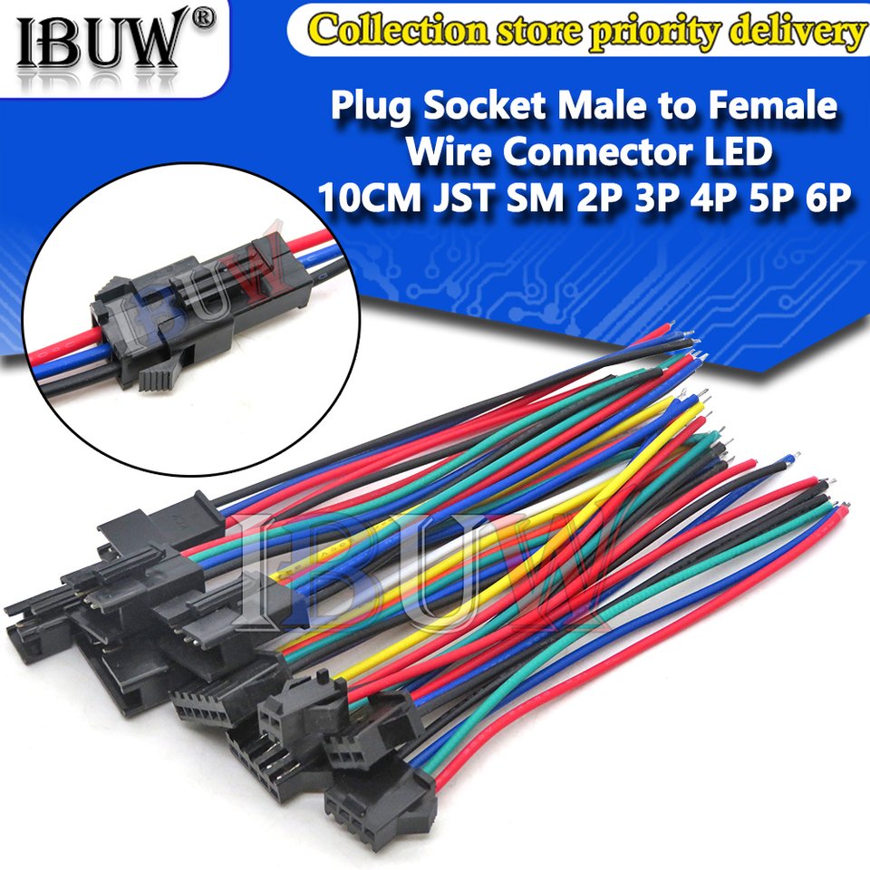 

Разъемы IBUW JST SM 2P 3P 4P 5P 6P