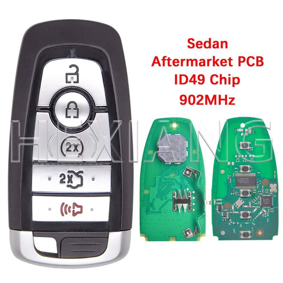 

DR M3N-A2C 93142600 Автомобильный дистанционный ключ с чипом ID49 902 МГц для Ford Edge Fusion Expedition Explorer Mustang F Series 2017-2020