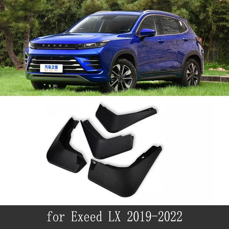 

Для Chery Exeed TX TXL 2022 2021 VX LX 2020 2019 2018, брызговики, брызговики заднего крыла, детали для стайлинга автомобиля, аксессуары