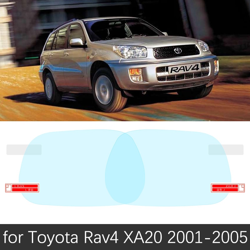 

Полное покрытие, противотуманная непромокаемая пленка для Toyota Rav4 XA20 2001 ~ 2005 RAV 4 20, защитная пленка для зеркала заднего вида автомобиля, аксессуары 2004