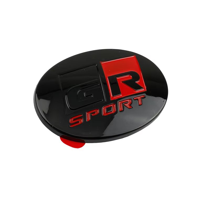 

Чехол на руль автомобиля, эмблема, значок, наклейки, наклейка для Toyota GR Sport Logo Gazoo Racing YARiS Corolla RAV4 C-HR Camry Supra