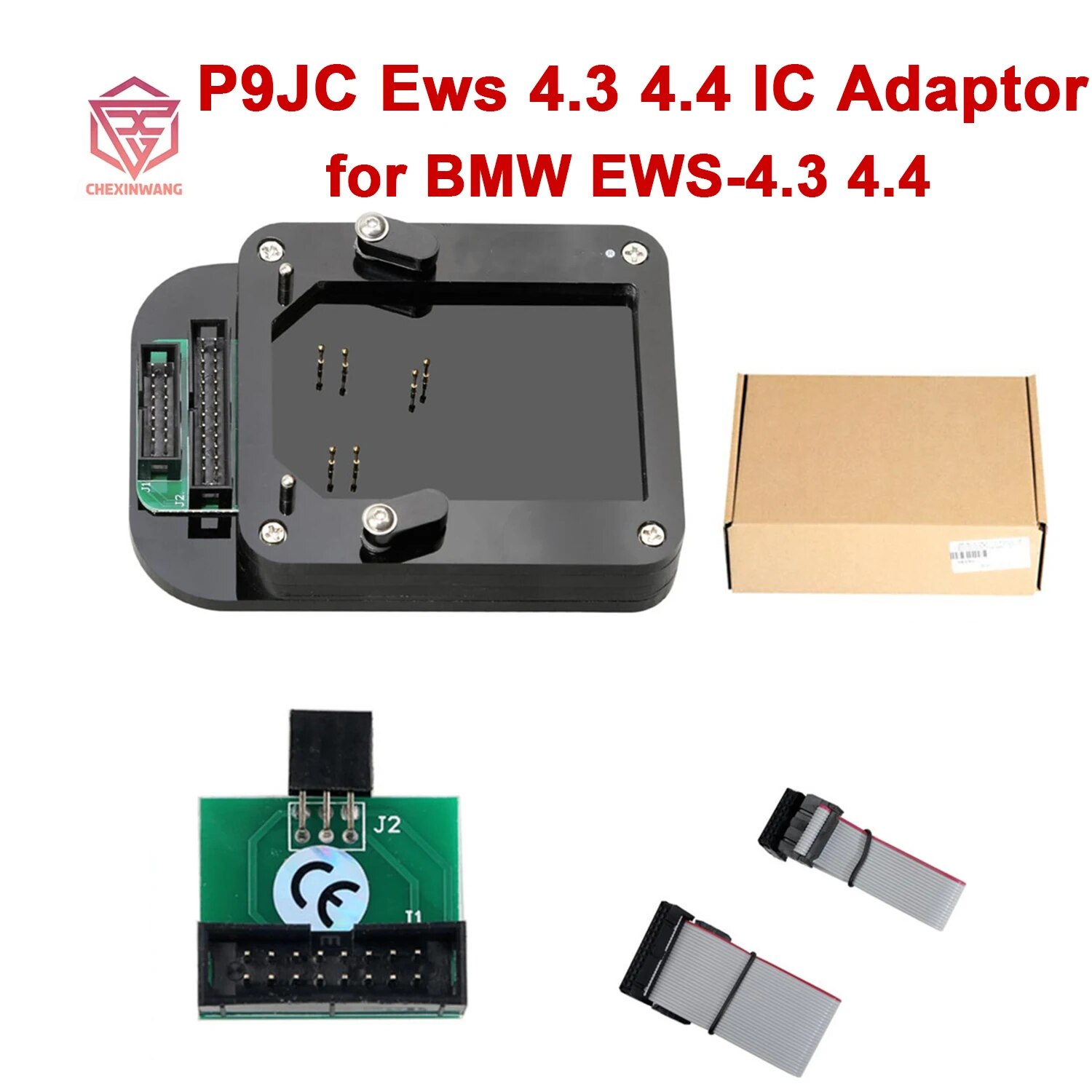 

Адаптер для чтения записей P9JC Ews 4,3 4,4, адаптер для BMW EWS-4.3 4,4, адаптер для программатора R280, Φ, AK90 и R270