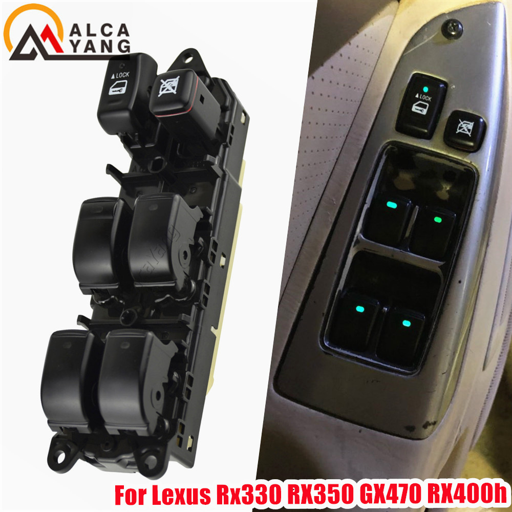 

Переключатель Стеклоподъемника для Lexus RX330 RX350 RX400 GX470 Master 84040-48140 84040-48080