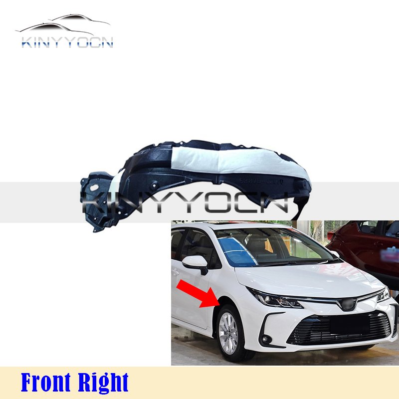 

Для Toyota Corolla 2007-23 подкрылок переднего колеса, брызговик, крышка колесной арки, внутренняя