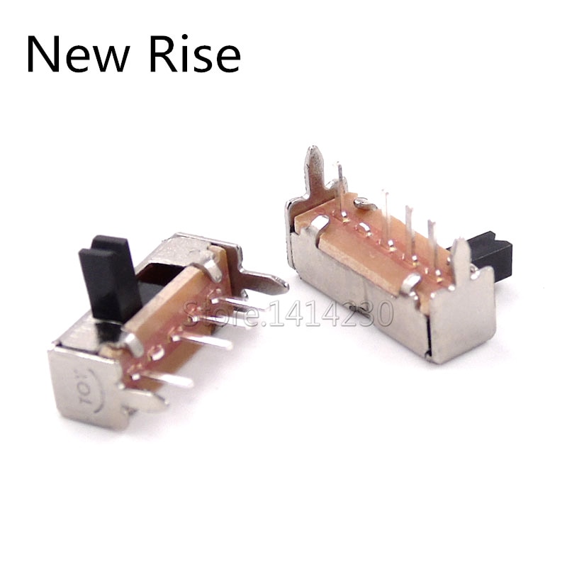 

10 шт. пластиковые мини переключатели скольжения New Rise SK13D07