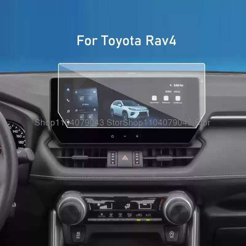

Протектор экрана из закаленного стекла для Toyota Rav 4 2023 2024 10,25 дюймов китайская версия автомобильного радио GPS-навигатора пленка против царапин