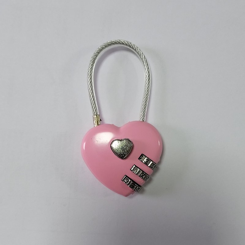 

Комбинационный замок AiCinBel 3 цифр красный