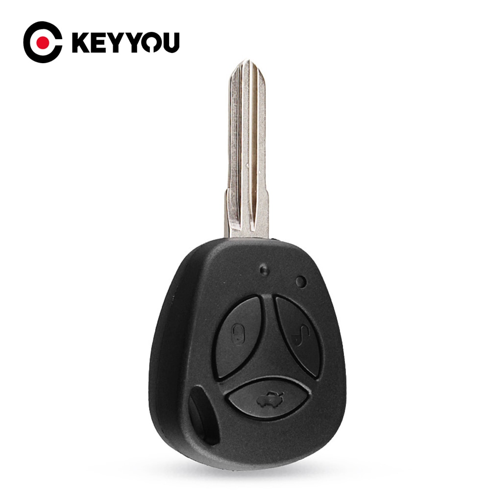 

KEYYOU 10x 3-кнопочный сменный корпус дистанционного ключа автомобиля для Lada Priora Sedan sport Kalina Granta Vesta X-Ray XRay