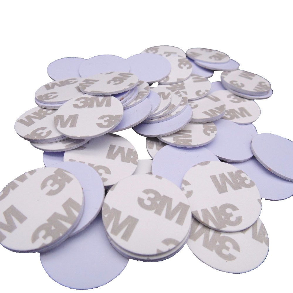 

(10 шт./партия) TK4100(EM4100) RFID 125 кГц наклейки монеты 25 мм умные бирки только для чтения контрольные карты доступа