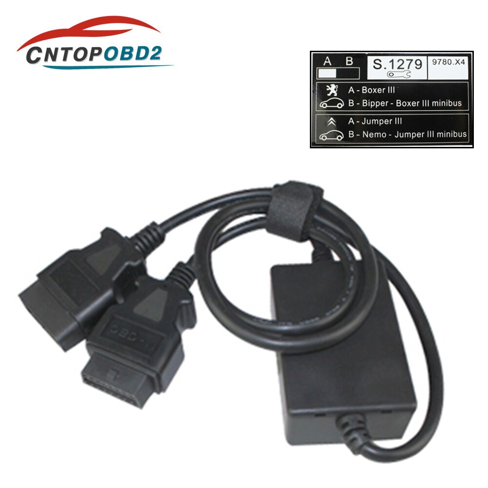 

S.1279 модуль PPS2000 для Nemo Bipper mBoxer III Jumper III S1279 для Lexia3 PP2000 для Citroen Peugeot, переходной интерфейс