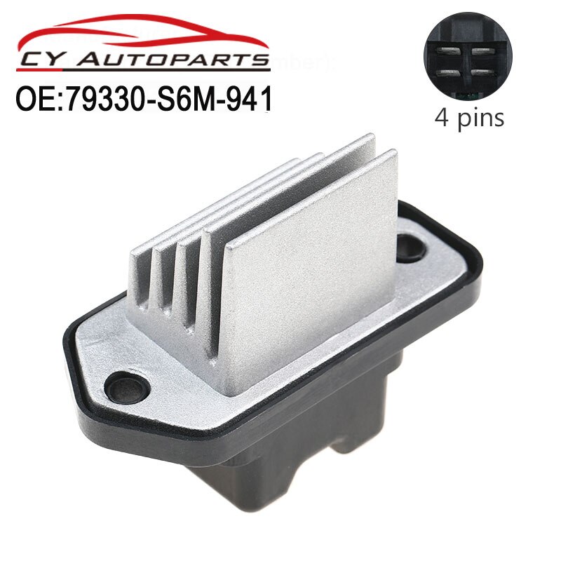

Новый резистор вентилятора отопителя для Honda Civic Accord/Acura RSX 79330S6M941 79330-S6M-941