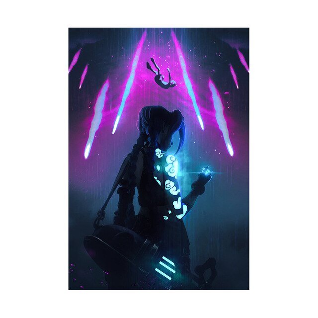 

Плакат Arcane Jinx на холсте