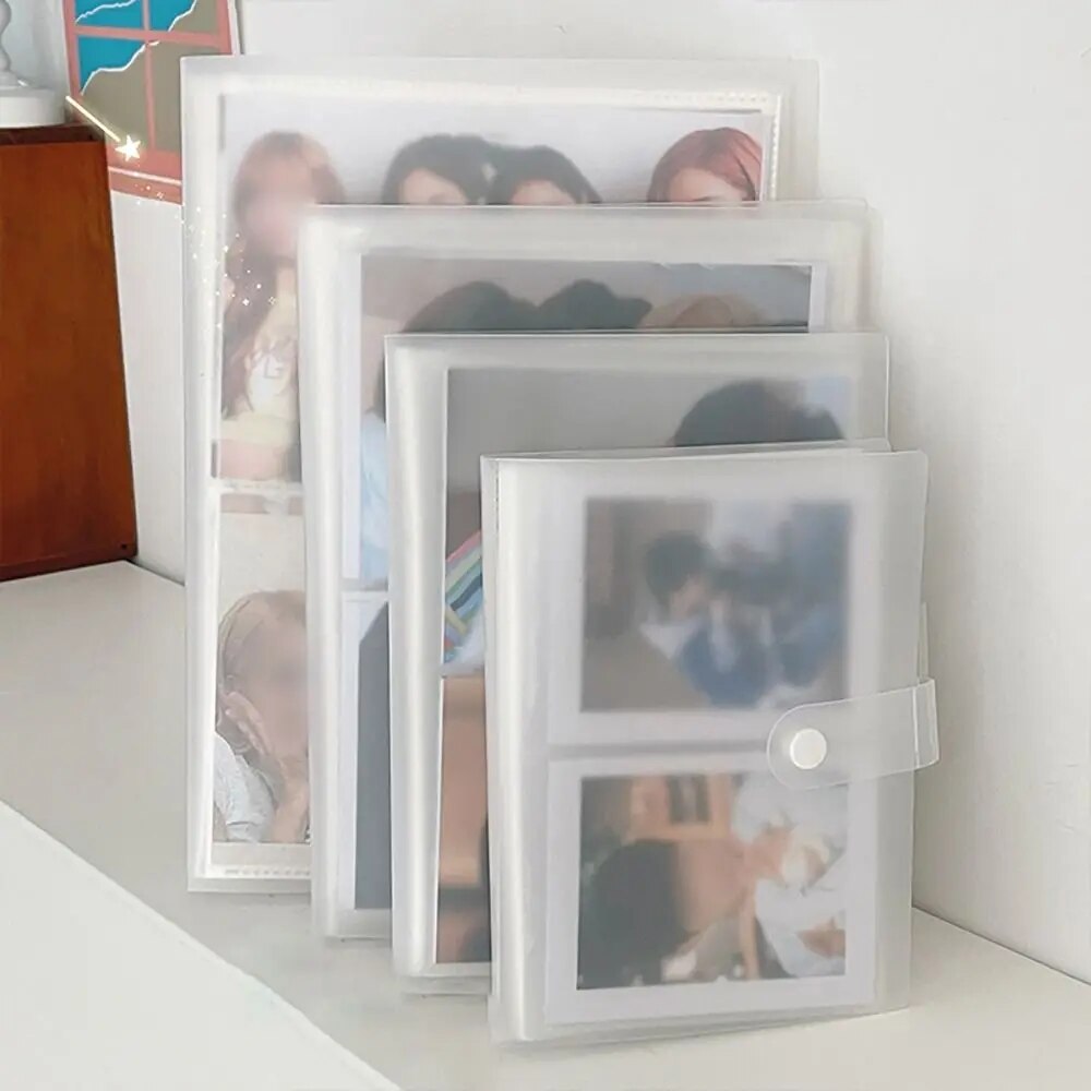 

Прозрачный фотоальбом для карточек Idol Star Card Collect Book
