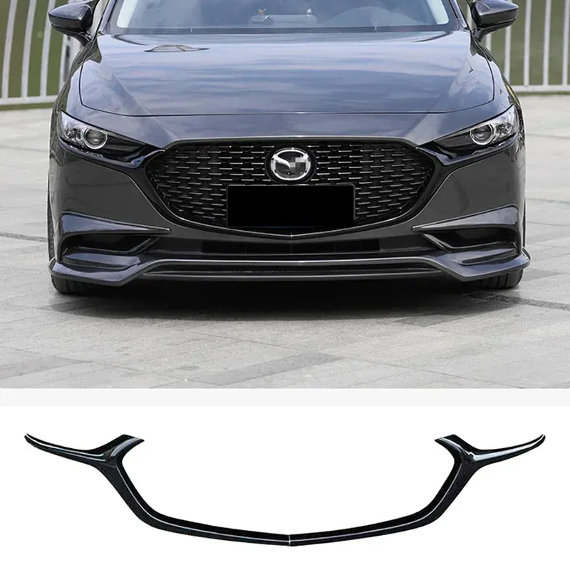 

Для Mazda 3 Axela 2020 2021 2022 2023 автомобильные внешние аксессуары, обвесы, передний бампер, гоночная решетка, накладка, рамка противотуманной фары