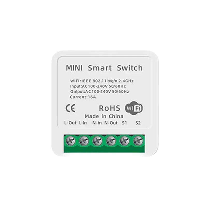 

Мусонон мини умный WiFi выключатель 16A