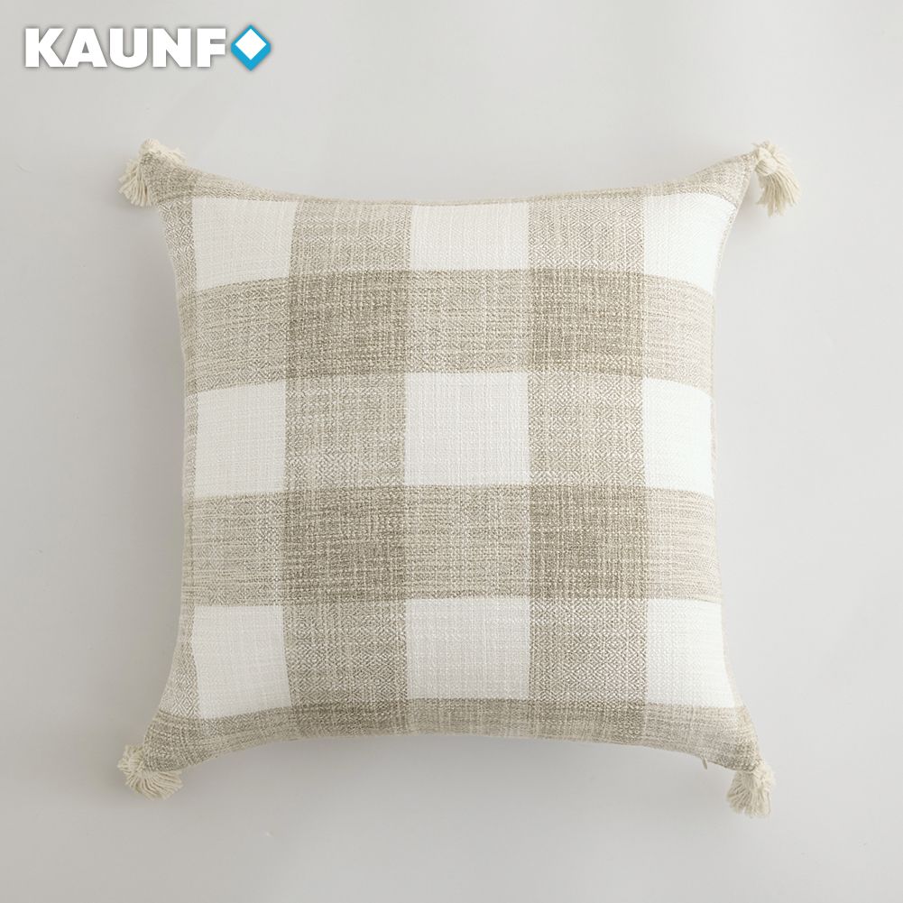 

Чехол для подушки кремово-белый полиэстер/хлопок 45x45/30x50