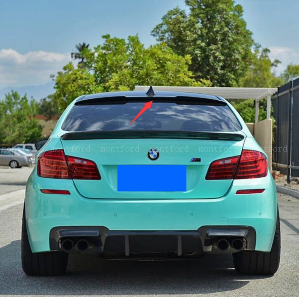 

Спойлер для BMW F10 5 Series 528i 535i 550i 2011-2017, спойлер на крышу заднего стекла из АБС-пластика грунтового цвета, автомобильные аксессуары