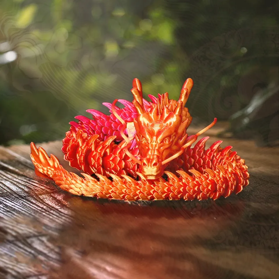 

Фигурки китайские драконы MOONBIFFY PLA