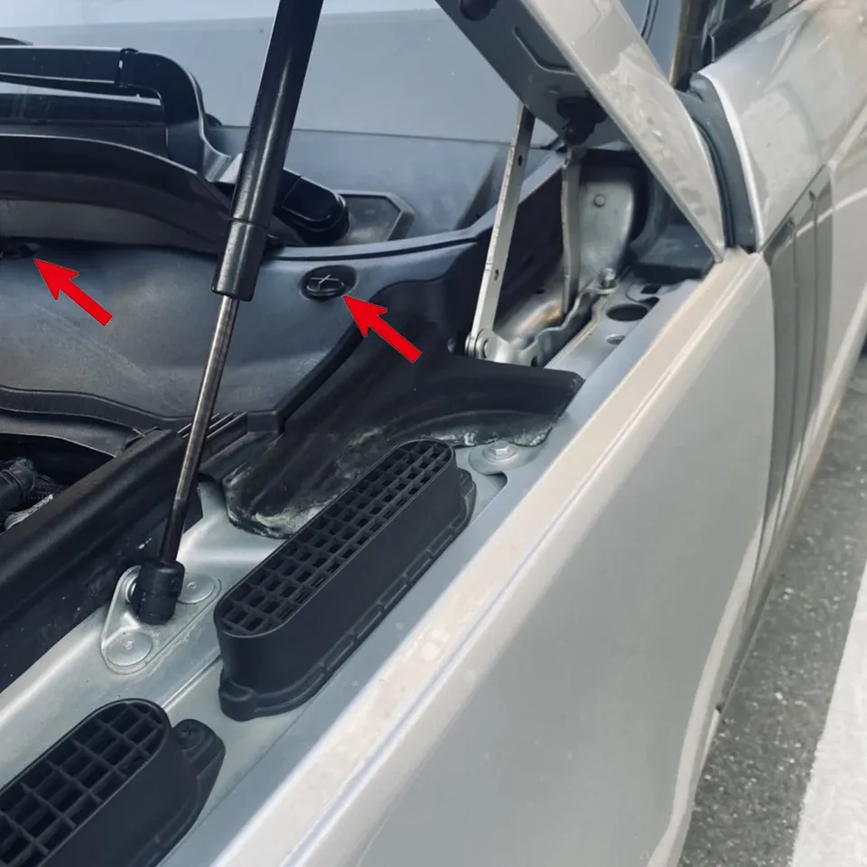 

10 шт., крышка автомобильного аккумулятора, обшивка капота, зажим, заклепка LR 024316 Нейлон для Land Rover Range Rover Base с автобиографией Discovery Sport