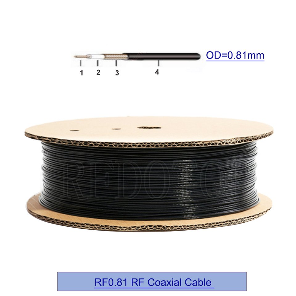 

BEVOTOP Micro RF Coaxial Cable, черный, 1-500 м
