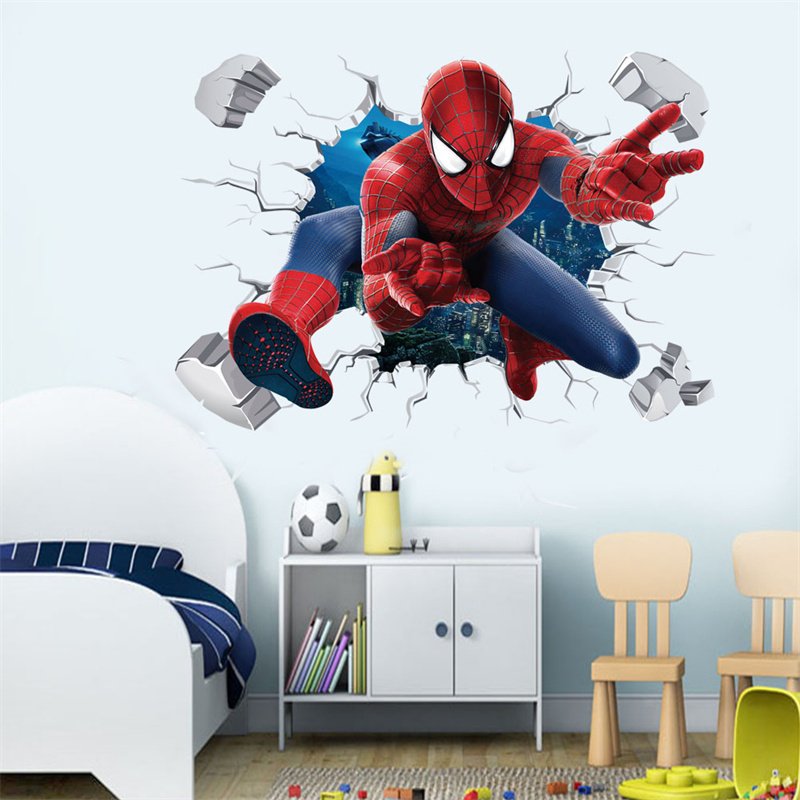 

3D наклейки на стену MINISO герои Marvel ПВХ