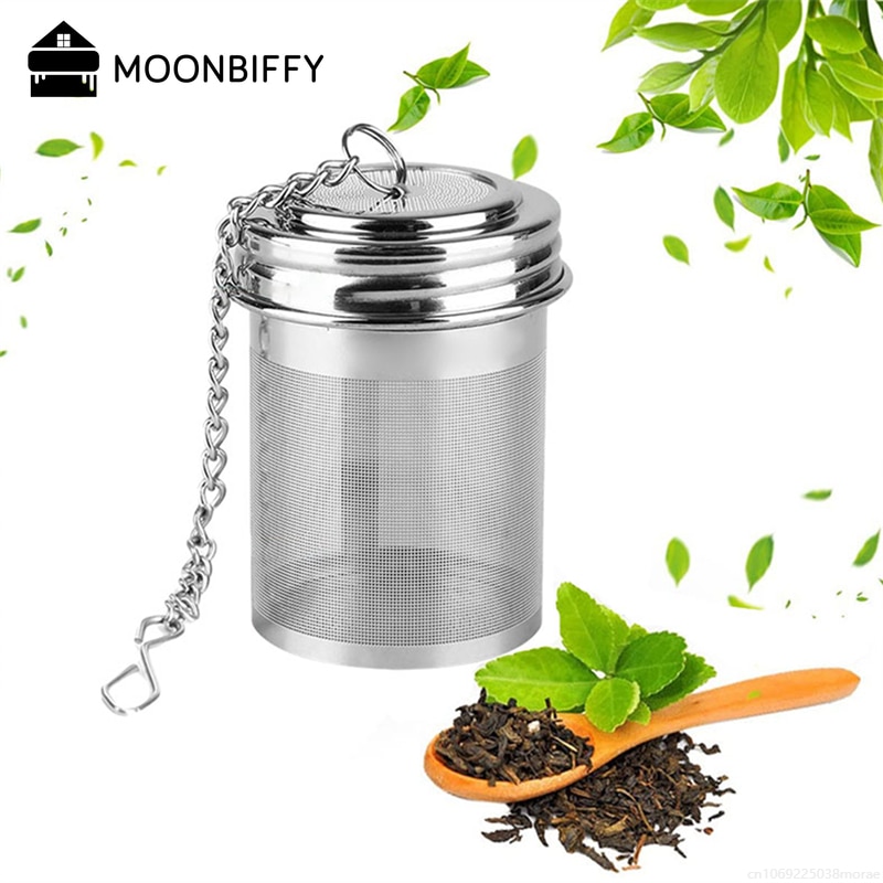 

MOONBIFFY Цилиндрический ситечко для заварки чая из нержавеющей стали