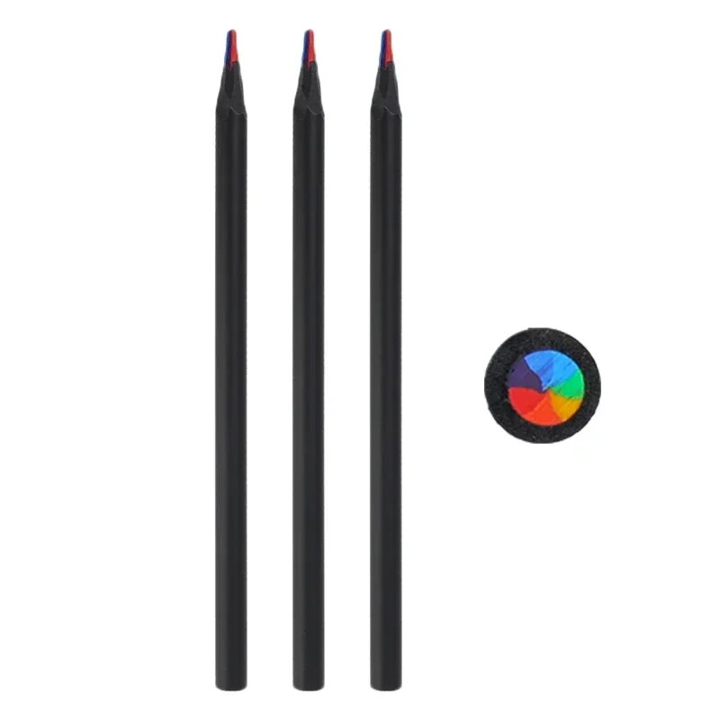 

Цветные карандаши Black Wood 7 цветов