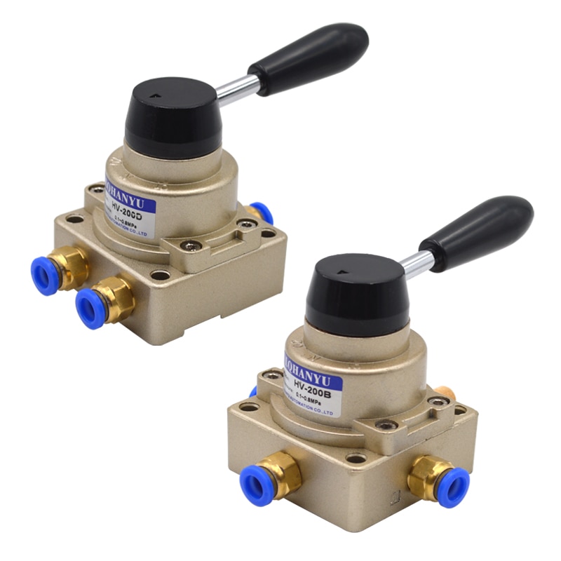 

Ручной пневматический клапан HNZ HV-02/HV-03/HV-04/HV200-02/HV200D/HV200B