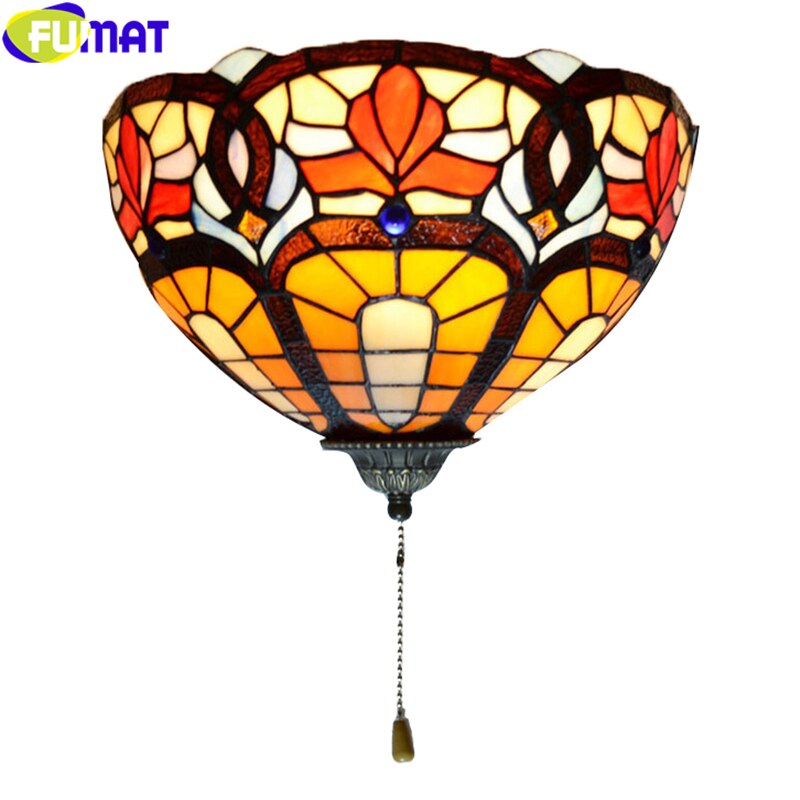 

Настенный светильник FUMAT Tiffany из витражного стекла