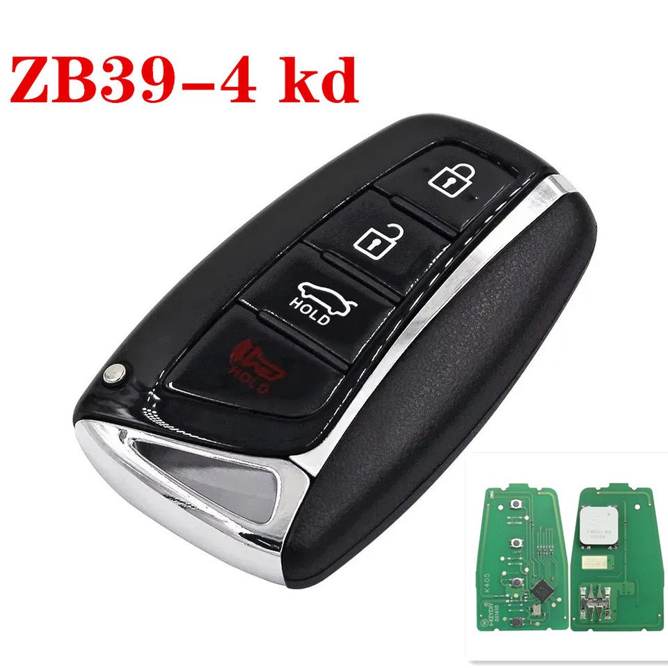 

KEYDIY ZB39-3 ZB39-4 KD Умный дистанционный автомобильный ключ Универсальная кнопка 3/4 для KD-X2 KD-MAX Подходит для более 2000 моделей Hyundai Kia