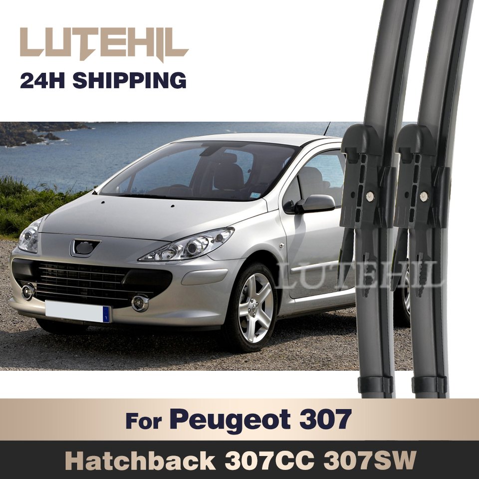 

Для Peugeot 307 хэтчбек 307CC 307SW стеклоочиститель передние щетки стеклоочистителя лобовое стекло щетка для ветрового стекла 28 "+ 26"