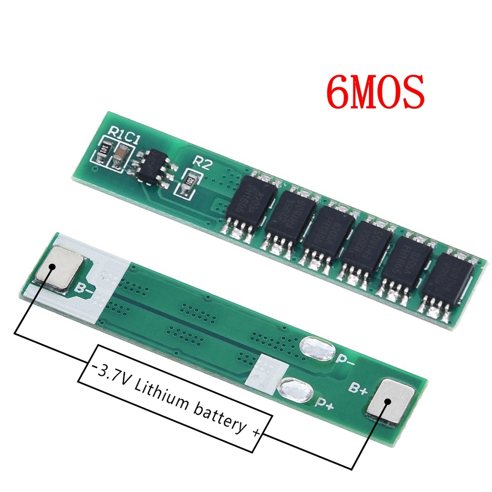 

Защитная плата TZT 1S 7.5A 10A 15A 3,7 V li-ion 3 4 6MOS BMS PCM для литиевой батареи 18650
