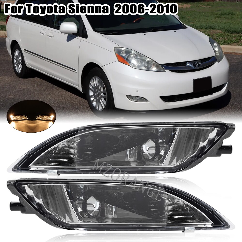 

2 шт., противотуманные фары для Toyota Sienna 2006-2010