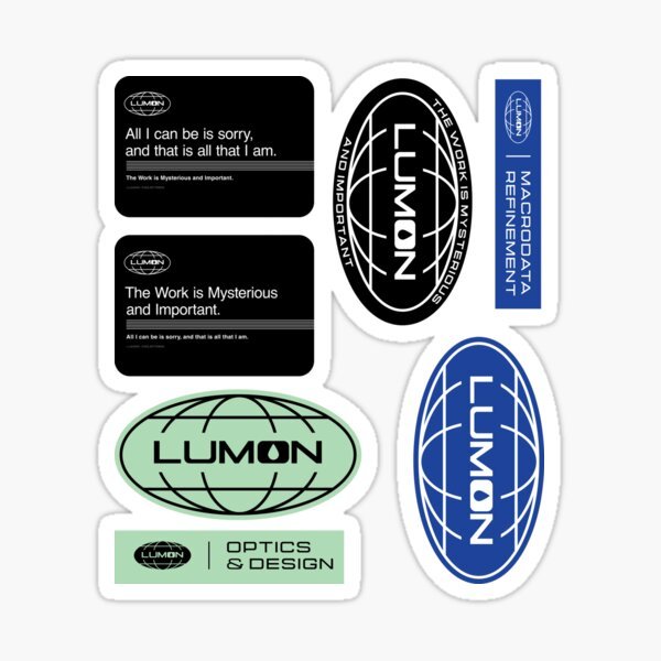 

Набор наклеек Lumon