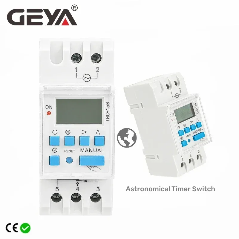 

Астрономический таймер GEYA THC 16А 20А 30А 220В