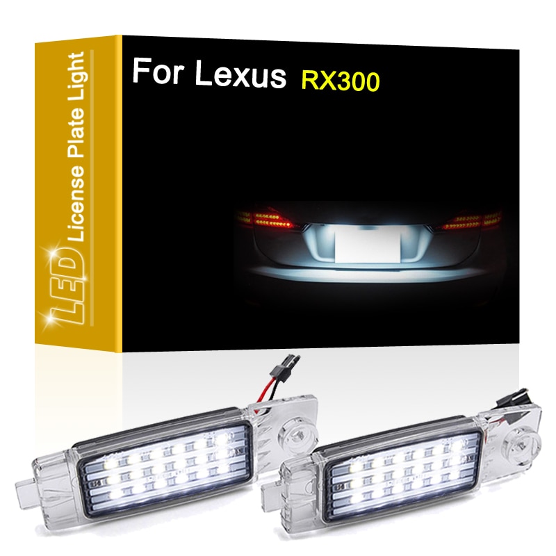 

12 В фонарь для Lexus RX300 MCU1 #1998-2003 RX300 MCU15 2000-2003 белый номерной знак в сборе
