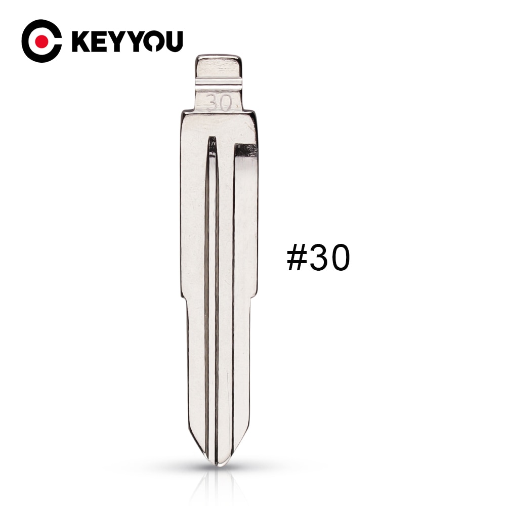 

KEYYOU, металлическая заготовка, необработанная застежка KD, модель #30 для ключа Zhonghua, № 30