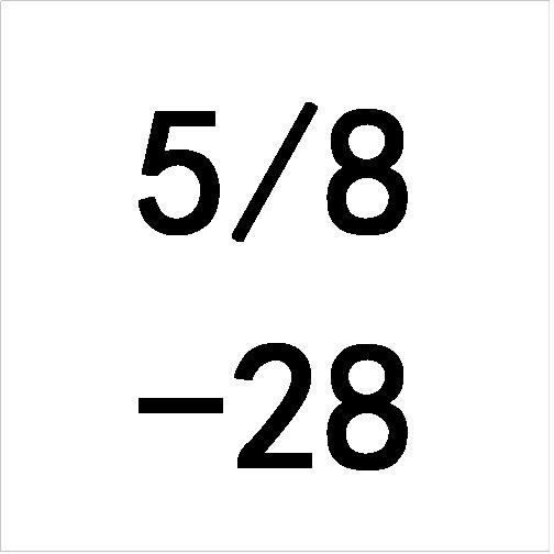 

Метчик для резьбы teclachiara 5/8 дюйма