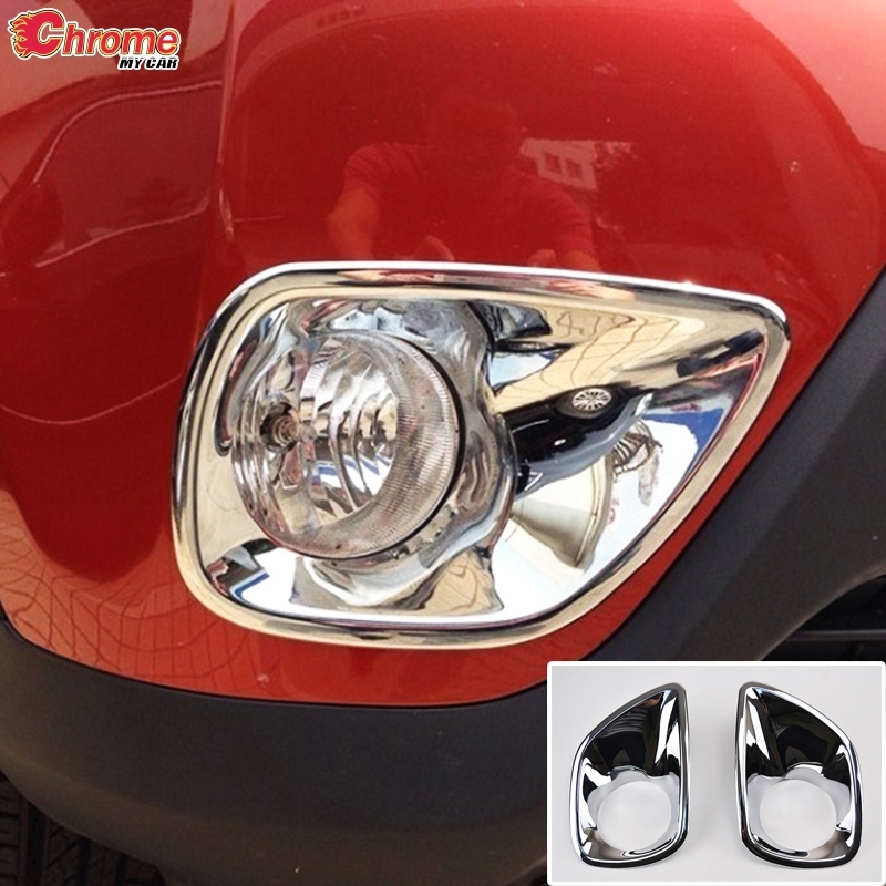 

Для Toyota RAV4 2013 2014 2015, хромированный передний бампер, противотумансветильник ры, противотуманные светильник ры, крышка, отделка, молдинг, объемное украшение, Стайлинг автомобиля
